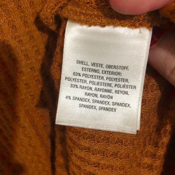 Maeve | Burnt Orange Thermal | Anthropologie - Picture 5 of 6